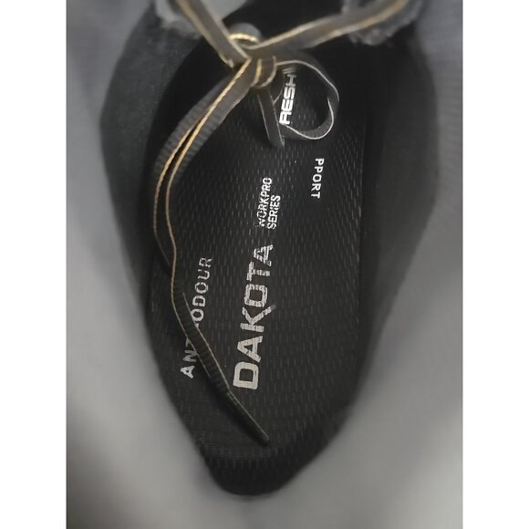 Dakota Men's 6" 2301 Aluminum Toe Comp. Plate WP Work Boots Black Size 9.5W/L - Picture 5 of 8